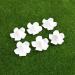 Minkissy 100Pcs 6CM Hawaiian Plumeria Foam Flowers - Artificial Frangipani for DIY Hair Hat Wedding & Beach Party Decor (White) - Buy Online on GoSupps.com