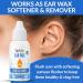 Organic Ear Wax Removal Drops - Natural Cleaner Oil for Kid, Adult, Baby - USA Made Liquid Remedy for Unclogging Ears, Earache Relief & Health - Buy Online on GoSupps.com