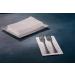 Kingzak White Dinner Napkins 16.5x15 2-Ply - Pack of 200 | Eight Fold | 200 Count - Buy Online on GoSupps.com