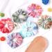 ZOCONE Tie Dye Velvet Scrunchies 15 PCS - Gradient Color Soft Rainbow Hair Accessories for Women and Girls - Buy Online on GoSupps.com