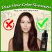 Instant Brown Hair Shampoo 14.1 fl oz (400 ml) gentle botanical formula - ammonia free - unisex hair color shampoo - quick and easy - 100% white hair coverage - lasts 30 days 3-in-1 brown hair colo (Brown) - Buy Online on GoSupps.com
