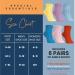 Special Essentials Non-Binding Diabetic & Circulator Ankle Socks - 6 Pairs for Men & Women | Soft Moisture-Wicking Cotton | Medium-Large Assorted Multicolor - Buy Online on GoSupps.com
