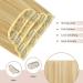 Feshfen 4PC Clip In Hair Extensions - Dark Golden Blonde 50cm Synthetic Smooth Hair for Women - Buy Online on GoSupps.com