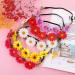 Sibba 5PCS Daisy Flower Headband | Boho Floral Garland Crown for Women | Bridal Wedding & Festival Hair Accessories - Buy Online on GoSupps.com