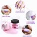 CURKEY Nail Dip Powder Kit - 8 Vibrant Colors Starter Set for DIY French Nail Art at Home - Buy Online on GoSupps.com