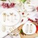 35-Piece White Faux Pearl Brooch Pins Set for Women - Elegant Clothing Decoration Accessories - Buy Online on GoSupps.com