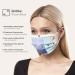 German Made 100pc Disposable Face Masks, Type IIR & CE Certified, 99.78% Filtration, Elastic Earloops, Rainbow Midnight Design - Buy Online on GoSupps.com