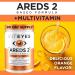 Viteyes AREDS 2 Powder + Multivitamin | Macular Protection Drink with Lutein & Zeaxanthin | Orange Flavor | 90 Scoops - Buy Online on GoSupps.com