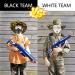 YScare 2 Pack Tactical Masks for Nerf Rival Blasters - Kids Airsoft Mask for Shooting Games, Cycling, Cosplay - White+Black - Buy Online on GoSupps.com