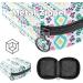 Shop Portable Women's Binding-Up Bags | Menstrual Cup & Pad Bags for Teens | Vintage Flower Pattern Accessories - Buy Online on GoSupps.com