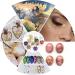 12 Colors Gold Foil Flakes for Resin & Nail Art - Metallic Gilding Flakes for Home Decor & Crafts - Buy Online on GoSupps.com