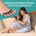 ZenToes Silicone Toe Spacers - 2 Pairs Black | Correct Toe Alignment & Bunion Relief - Buy Online on GoSupps.com
