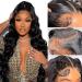 26 Doiwile HD Transparent Lace Front Body Wave Wig - Pre Plucked Human Hair for Black Women - Buy Online on GoSupps.com
