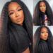 UNICE Kinky Straight V-Part Human Hair Wig - No Leave Out, Glueless & Beginner Friendly - Buy Online on GoSupps.com