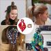 Miaija 12Pieces Christmas Hair Scrunchies Plaid Elastic Hair Bands and Bow Ribbon Scrunchies Hair Styling Fashion Headbands for Women Girls Accessories - Buy Online on GoSupps.com