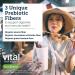Hyperbiotics Vital Nutrients Organic Prebiotic Fiber Powder | Supports Gut Health and Digestive Regularity - Vegan Organic Fiber Powder | 54 Servings - Buy Online on GoSupps.com