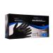 NOCOB Black Nitrile Disposable Gloves - 100 Medium
