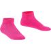 FALKE Kids Family Trainer Socks - Sustainable Cotton, Black Grey, Thin Ankle, 1 Pair (6-8 Pink) - Ideal for School or Casual Wear - Buy Online on GoSupps.com