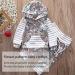 TMEOG Baby Hooded Sweatshirt and Pants Set - Grey Floral | 6-12 Months - Buy Online on GoSupps.com