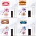 Scnvsi Two Colors Glitter Lip Set Glitter Makeup Lipstick Lip Gloss Glitter Lipstick Makeup Powder Set for Lips Nails Art - Buy Online on GoSupps.com