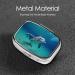 Dolphins Underwater Printing Small Pill Case | Cute Travel Pill Organizer | 2 Compartment Pill Box for Pocket & Purse Gifts - Buy Online on GoSupps.com