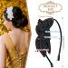 1920s Vintage Flapper Headbands - Leaf & Pearl Women's Hair Accessories | 2 Pack for Costume & Dress - Buy Online on GoSupps.com