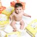 Pura Eco-Diapers Size 5 (11-25 kg) - 125 Organic Cotton Diapers EU Ecolabel Certified Odorless & 12 Hours Protection for Sensitive Skin - Monthly Box - Buy Online on GoSupps.com