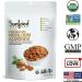 Buy Sunfood RAW Organic Heirloom Almonds 8 oz (227g) - Premium Quality Nuts - Buy Online on GoSupps.com