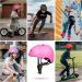 Glaf Toddler Bike Helmet for 2-8 Years Old Kids - Adjustable Multi-Sport Helmet for Boys and Girls - Lightweight and Durable - Pink (Small 48-54cm) - Buy Online on GoSupps.com