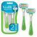 Gillette Venus Extra Smooth Green Disposable Women's Razors - 2 Count Extra Smooth (2 Razors)