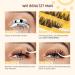 Self-Adhesive Eyelash Clusters - QUEWEL Natural Look No Glue Required 40 Pcs Reusable DIY Extensions for Beginners (ZN05) - Buy Online on GoSupps.com
