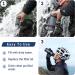 Water-to-Go 25oz Water Purifier Filter Bottle - Ideal for Hiking, Camping, Travel & Survival - Grey/Red - Buy Online on GoSupps.com