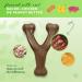 Benebone Wishbone Real Chicken Medium Dog Chew Toy | Durable & Ideal for Aggressive Chewers - International Shipping Available - Buy Online on GoSupps.com