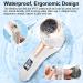 Rechargeable Electric Foot Callus Remover with Vacuum - Professional Pedicure Kit for Smooth Skin - 2 Speeds & LCD Display - White - Buy Online on GoSupps.com