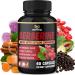 Berberine Supplement 4700mg - High Potency with Ceylon Cinnamon, Turmeric - Cardiovascular Gastrointestinal Immune Support - Berberine HCl Supplement Pills