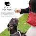 Ostfriesenpfoten Frieda Dog Treats Bag - High-Quality Synthetic Leather Red Size M Easy Open Lock - Ideal for Dog Walks & Outdoor Use - Buy Online on GoSupps.com