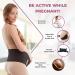 GABRIALLA Elastic Pregnancy Belly Band - Baby Safe Design, Adjustable & Breathable Maternity Belt for Posture, Back Relief - Small Black - Buy Online on GoSupps.com