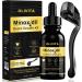 HJZWTS 5% Minoxidil Beard and Hair Growth Serum Kit For Men With Biotin & Caffeine Promotes Stronger Thicker Fuller Growth Unscented 1.7oz