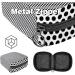 Women's Portable Binding Storage Bags - Black & White Dotted Menstrual Pocket for Tampons & Bandages | Multicolored | Ideal for School & Office - Buy Online on GoSupps.com