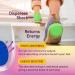Heel Cups for Heel Pain Relief | Silicone Gel Inserts for Plantar Fasciitis | Shock Absorbing Cushion for Men & Women | Blue Size L - Buy Online on GoSupps.com