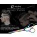 Wishbeauty Professional Hairdressing Scissors - 5.5 inch Hair Scissors for Women & Men - Barber Scissors for Hair Cutting - Sharp Scissor Blades - RightHand Hairdressers Scissors for Salon (Rainbow) - Buy Online on GoSupps.com