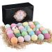 Bulk Bath Bombs Gift Set - 30 Bath Bomb Set by Pure Bomb - Bath Bombs for Kids  Women & Men! Moisturizing Shea Butter Bath Bomb Gift Set Greetings Gift Tag