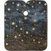 Waterproof Barber Cape - Starry Sky & Cheetah Haircut Bib for Men & Women | Unisex Hair Cutting Cape - Buy Online on GoSupps.com