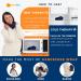 SunnyBay XL Microwave Heating Pad - Extra Long Navy Blue Neck and Shoulder Wrap with Flaxseed Filling for Hot or Cool Relief - Buy Online on GoSupps.com
