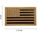 2x3.5 Infrared IR USA American Flag Patch Set - Tactical Vest Hook-Fastener Backing - Coyote Brown Tan - Buy Online on GoSupps.com
