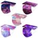 50PCS Kids Disposable Childrens Cartoon Colors Printing 3Ply Protective Breathable Comfortable Anti Dust Face Bandanas for Child Boys Girls Outdoor School (A-001)