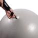 YOGIVO Exercise Ball Pump - Hand Air Pump for Stability Workout and Yoga Ball with 2 Valve Plugs and 1 Plug Remover - Easy Deflation Hand Pump - Buy Online on GoSupps.com