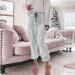 Duohropke Women's Sequin Pants - High Waist Glitter Leisure Pants with Elastic Band | Elegant Party & Festive Wear in Silver - Buy Online on GoSupps.com