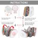 AirGearPro M-500 Reusable Respirator Mask with A1P2 Filters | Anti-Gas Anti-Dust | Gas Mask Ideal for Painting Woodworking Construction Sanding Spraying Chemicals DIY etc - Buy Online on GoSupps.com
