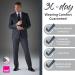 Shop Mediven for Men Classic Calf High Compression Stockings - 15-20 mmHg Navy Closed Toe - Standard III - Buy Online on GoSupps.com